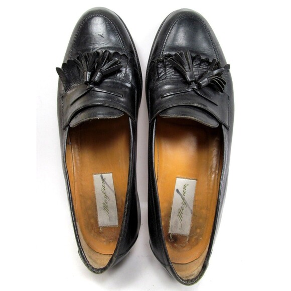Mezlan Santander Tassel Loafers Mens Shoes Size 10.5 M - Picture 7 of 9